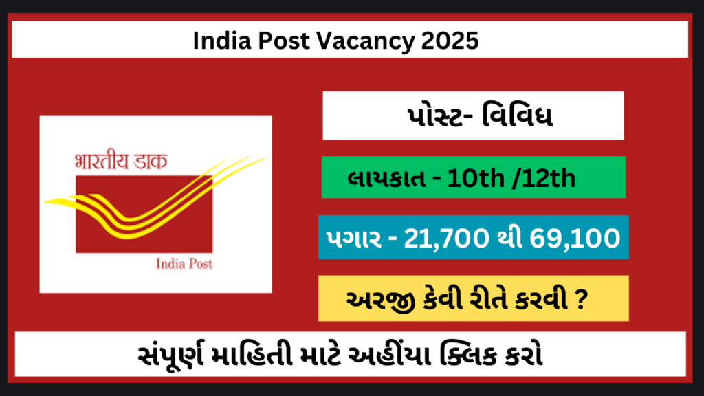 indian post vacancy 2025