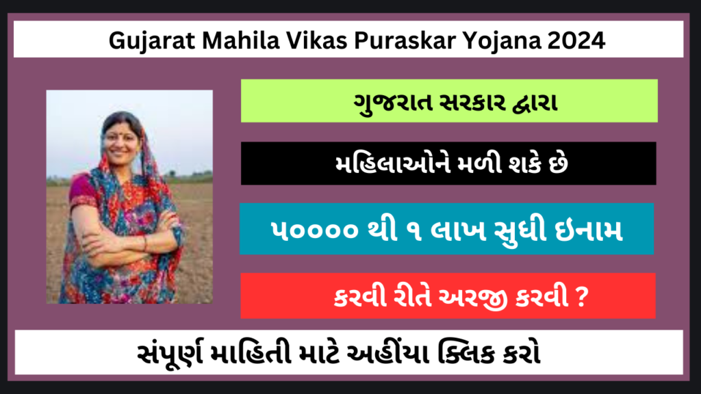 Gujarat Mahila Vikas Puraskar Yojana